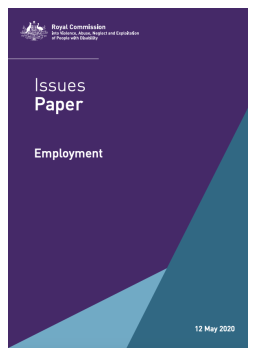 Cover image for 'Employment: issues paper'