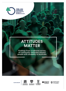 Cover image for 'Attitudes matter (report)'