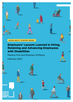Cover image for 'Employers’ lessons learned in hiring, retaining and advancing employees with disabilities'