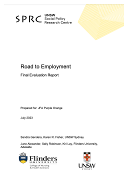 Cover image for 'Road to employment: final evaluation report'