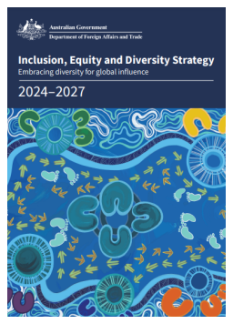 Cover image for 'Inclusion, equity and diversity strategy 2024-2027'
