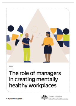 Cover image for 'The role of managers in creating mentally healthy workplaces'