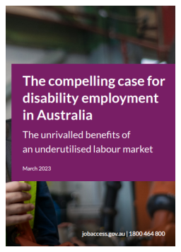 Cover image for 'The compelling case for disability employment in Australia'
