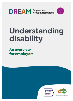 Cover image for 'Understanding disability: an overview for employers'