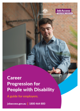 Cover image for 'Career progression for people with disability'