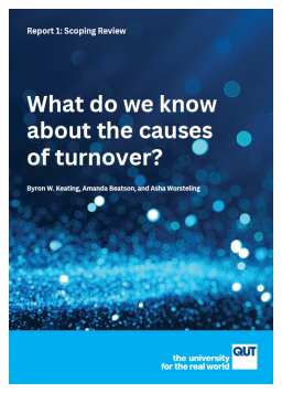 Cover image for 'What do we know about the causes of turnover?'