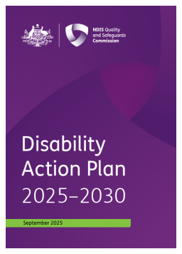 Cover image for 'Disability Action Plan 2025–2030 (PDF)'