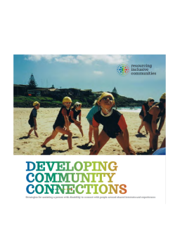 Cover image for 'Developing community connections'