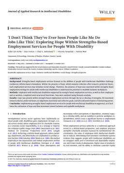 Cover image for '‘I don't think they've ever seen people like me do jobs like this’'