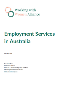 Cover image for 'Employment services in Australia'