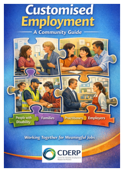 Cover image for 'Customised Employment: A community guide'
