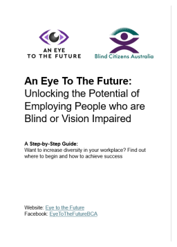 Cover image for 'An eye to the future'