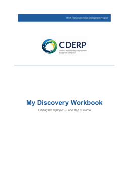 Cover image for 'My discovery workbook'