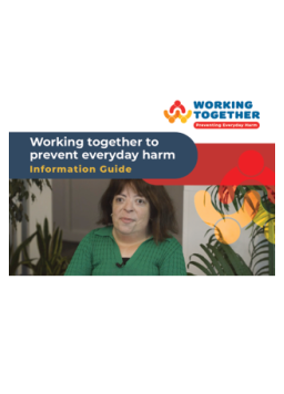 Cover image for 'Working together to prevent everyday harm'