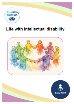 Cover image for 'Easy Read: Life with intellectual disability (pdf)'