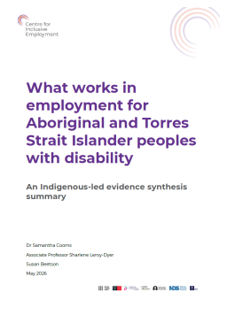Cover image for 'An Indigenous-led evidence synthesis summary (PDF)'