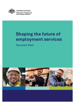 Cover image for 'Shaping the future of employment services'