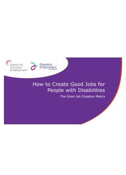 Cover image for 'How to create good jobs (transcript)'
