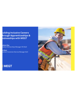 Cover image for 'Building inclusive careers through apprenticeships: transcript (PDF)'