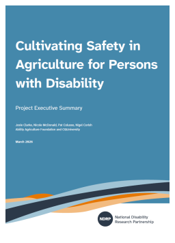 Cover image for 'Cultivating safety in agriculture'