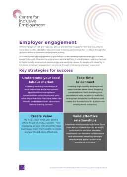 Cover image for 'Employer engagement (PDF)'